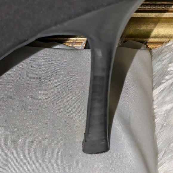 👢🖤Amanda Smith Black High Heel Sexy Boots - Sz (6M) ✨ - Picture 6 of 12